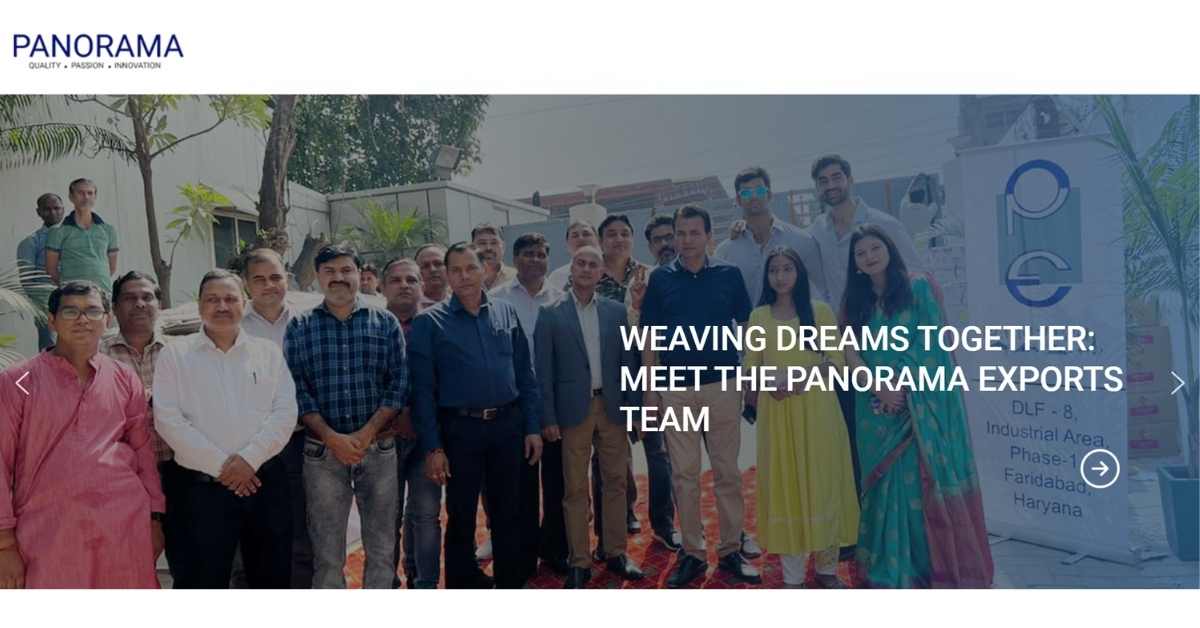 www.panoramaexports.co.in